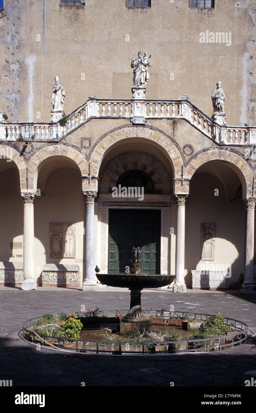 Kampanien, Salerno, der Duomo Stockfoto