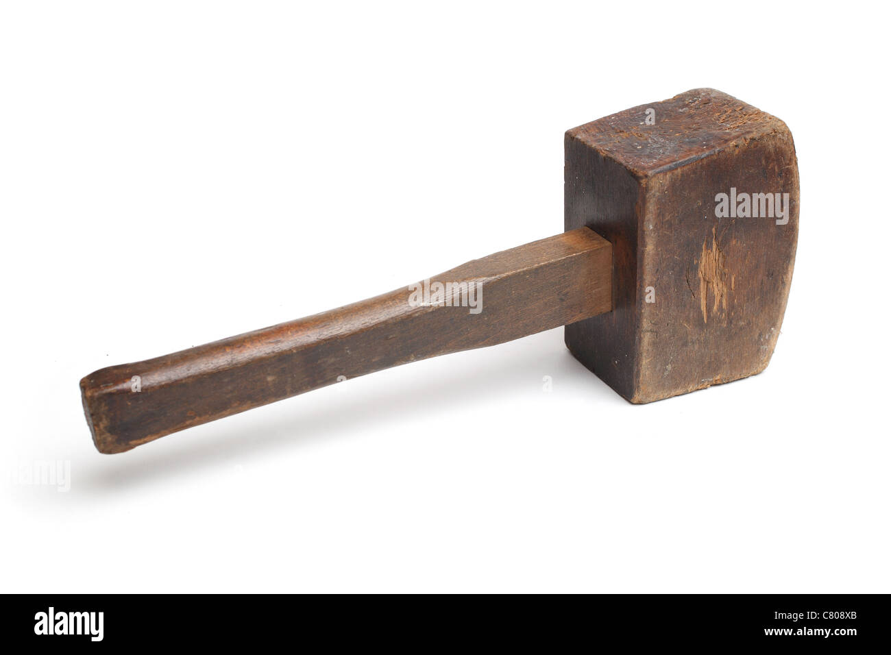 Holzhammer Stockfoto