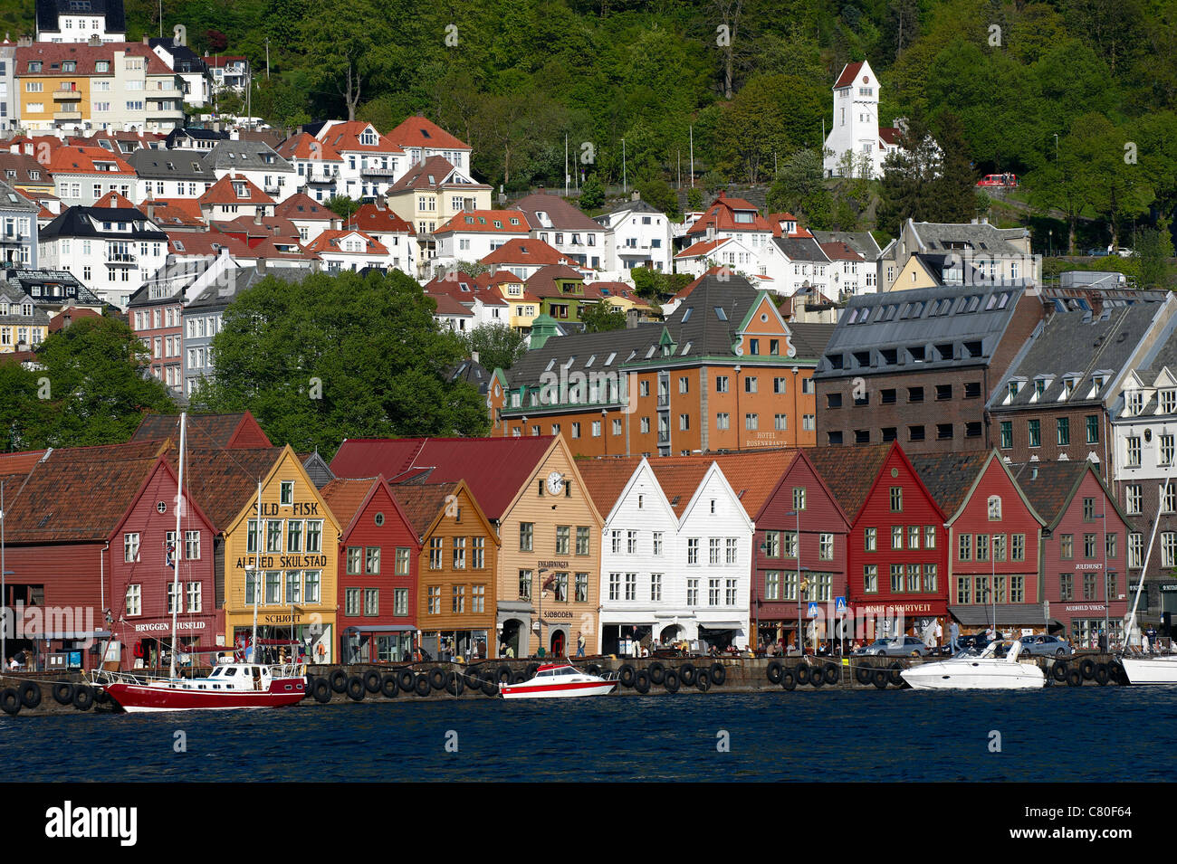 Norwegen, Bergen Stockfoto