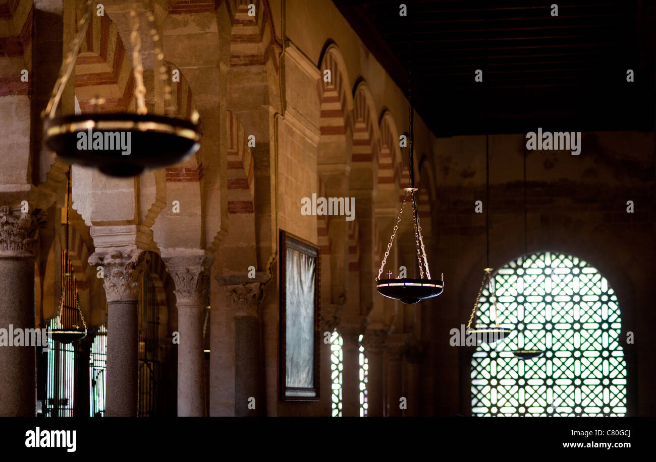 Die Welterbe Mezquita in Córdoba, Spanien. Stockfoto