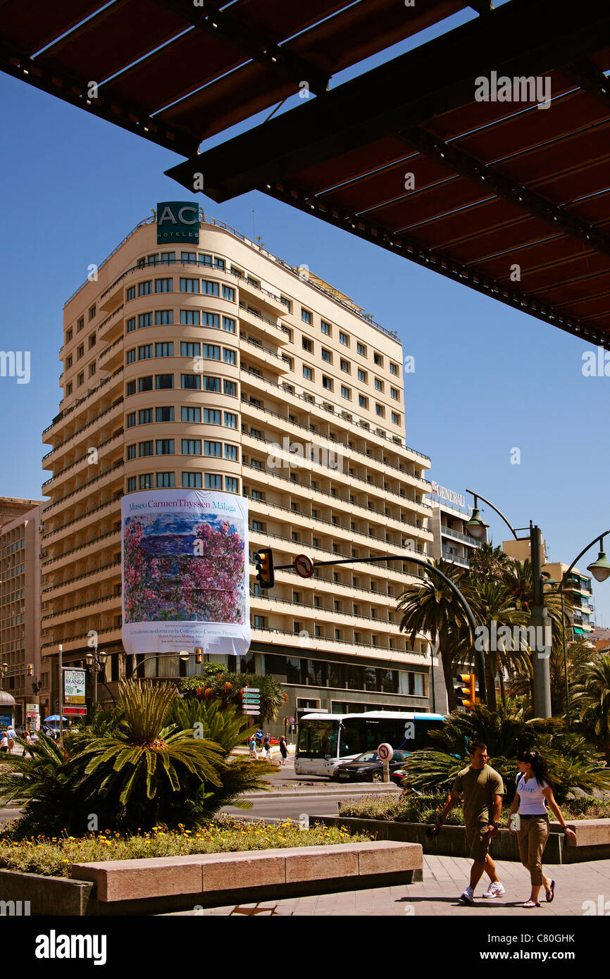 AC Hotel Malaga Palacio Costa del Sol Andalusien Spanien Stockfoto