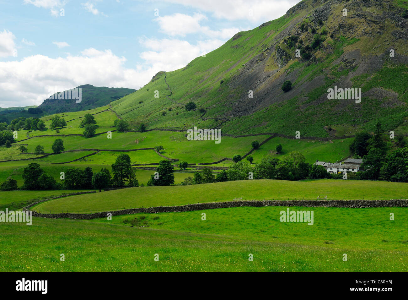 Großbritannien, England, Cumbria, Lake District Landschaften in Grasmere Bereich Stockfoto