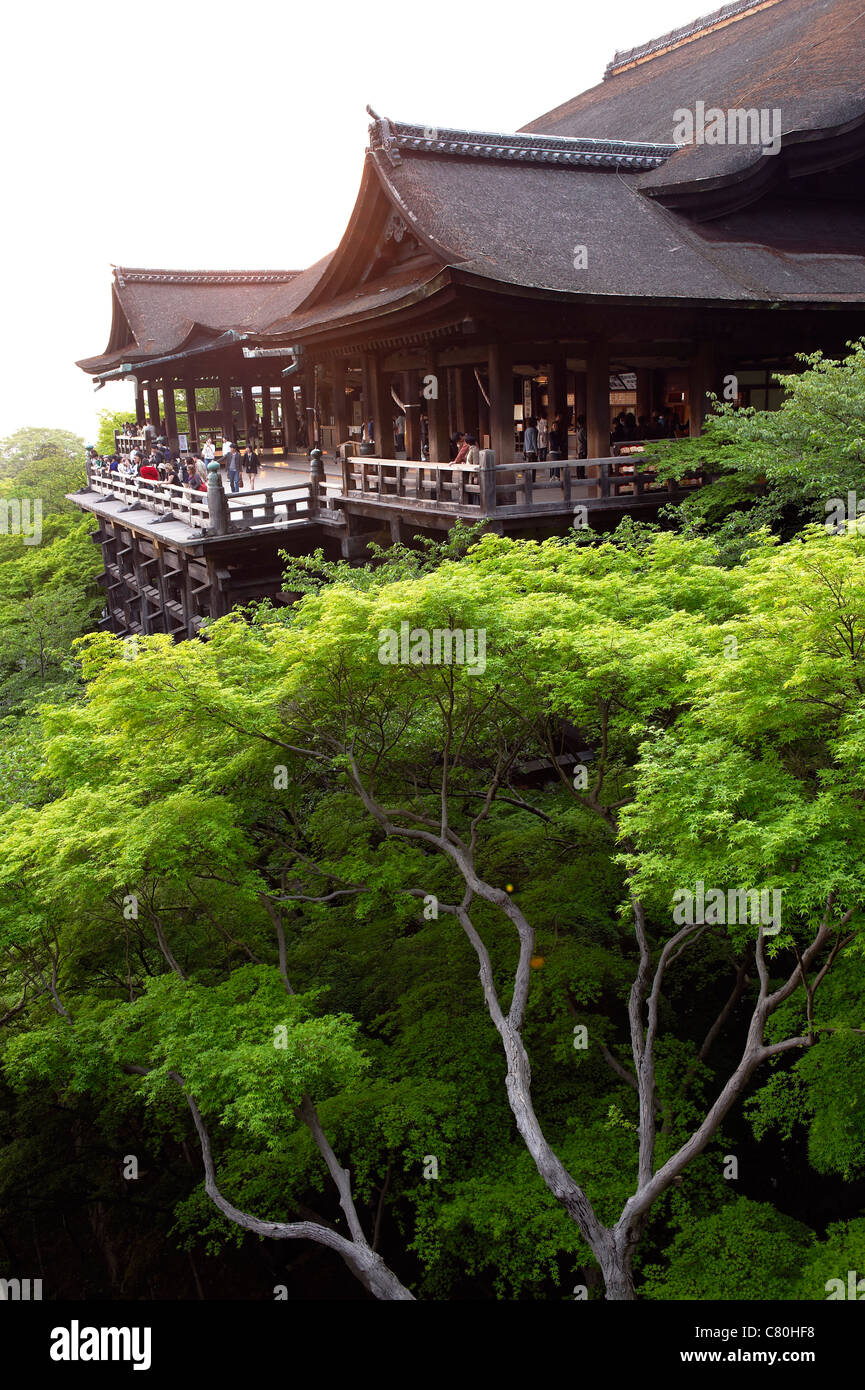 Japan, Kyoto, Kiyomizu-Dera, buddhistischer Tempel Stockfoto
