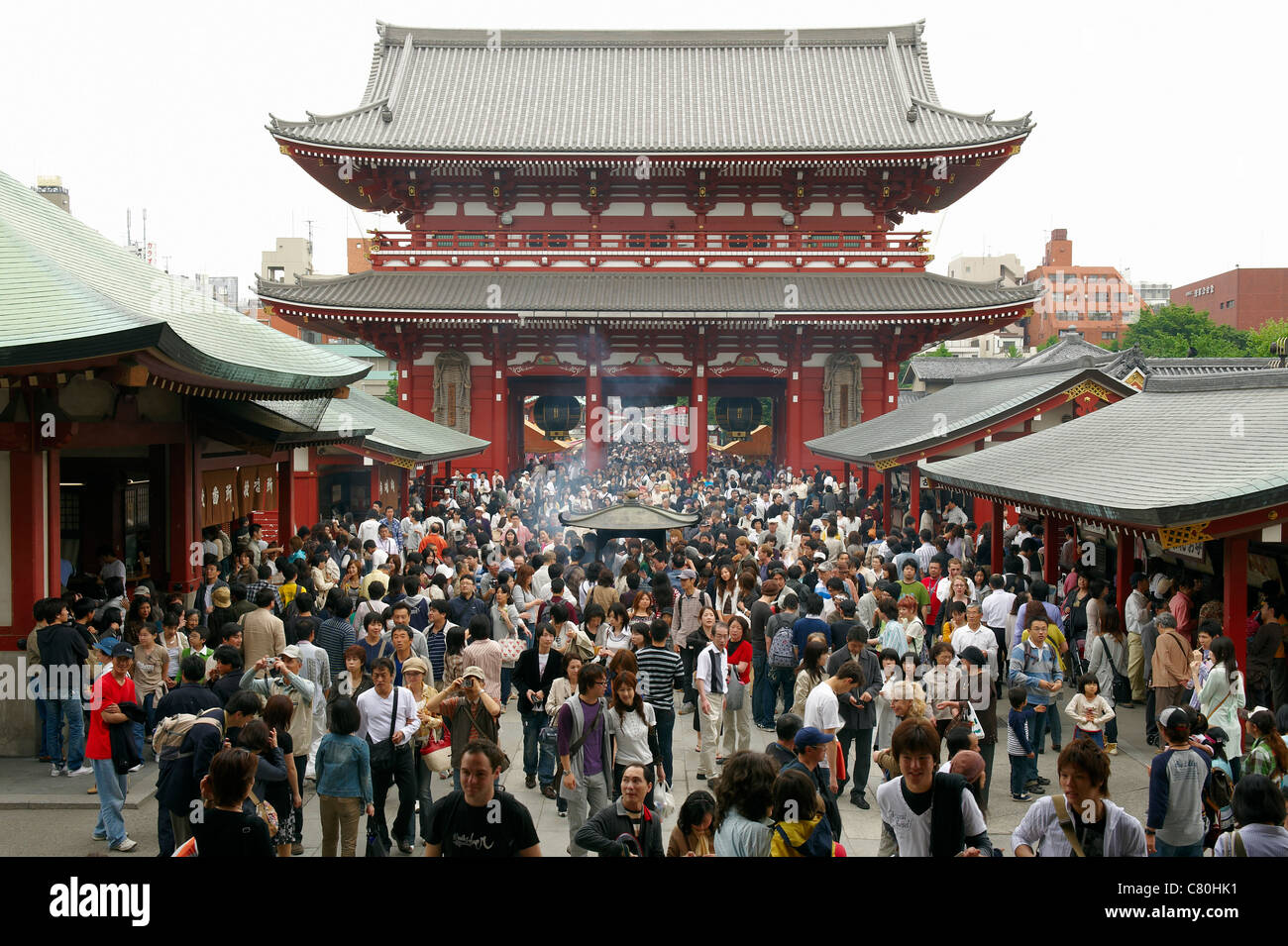 Japan, Tokyo, Asakusa, Sensoji-Tempel Stockfoto