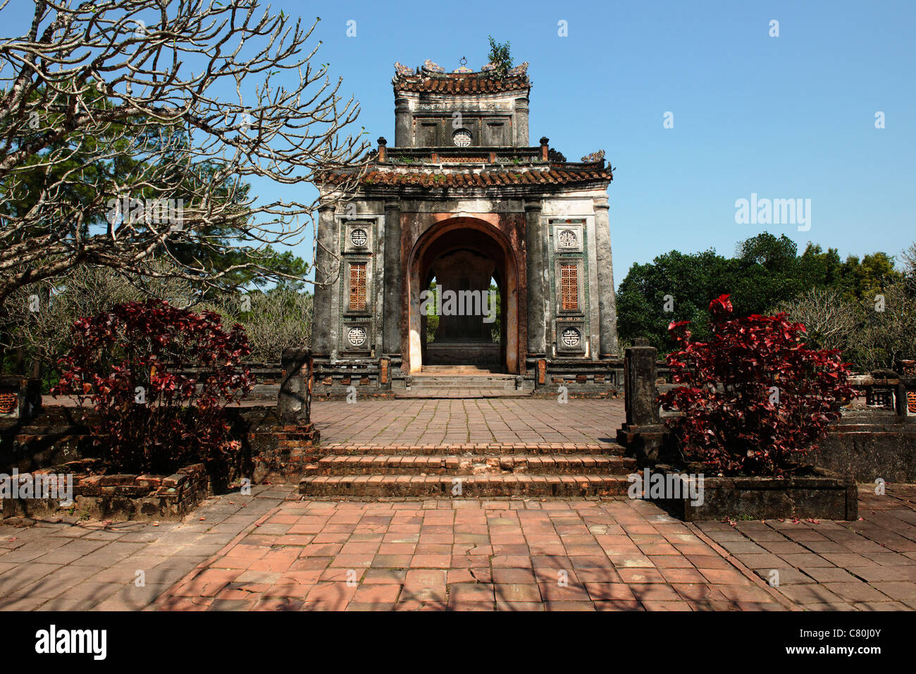 Vietnam, Hue, Tu Duc mausoleum Stockfoto