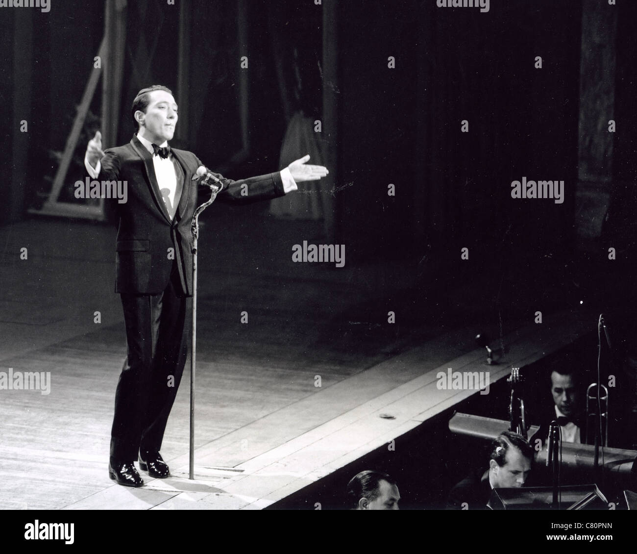 ANDY WILLIAMS uns Sänger über 1965 Stockfoto