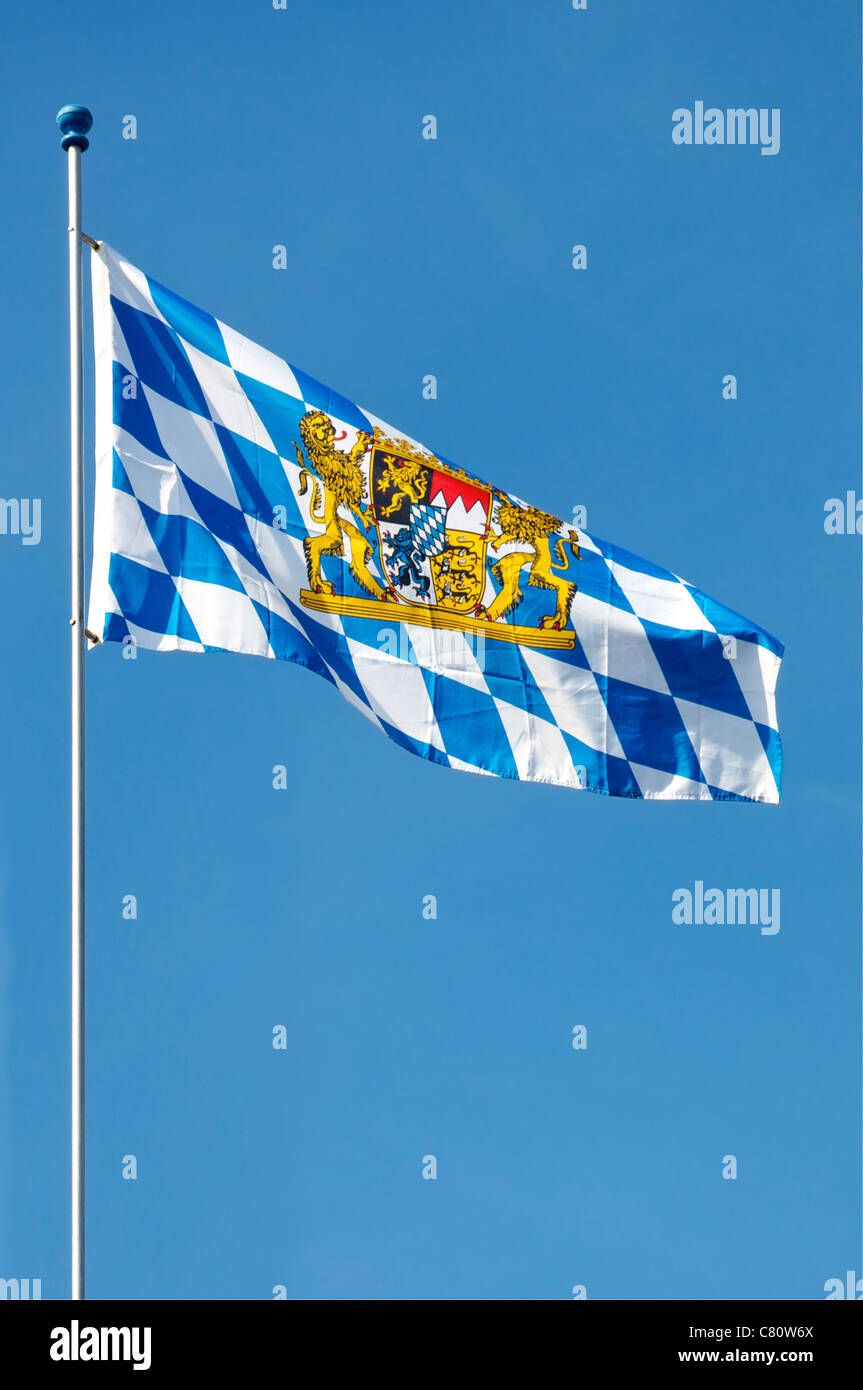 Wappen des Freistaats Bayern in Deutschland Stockfotografie - Alamy