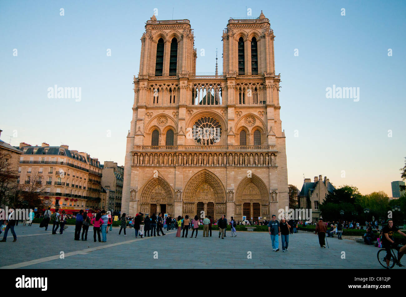 Notre Dame de Paris, Frankreich Stockfoto