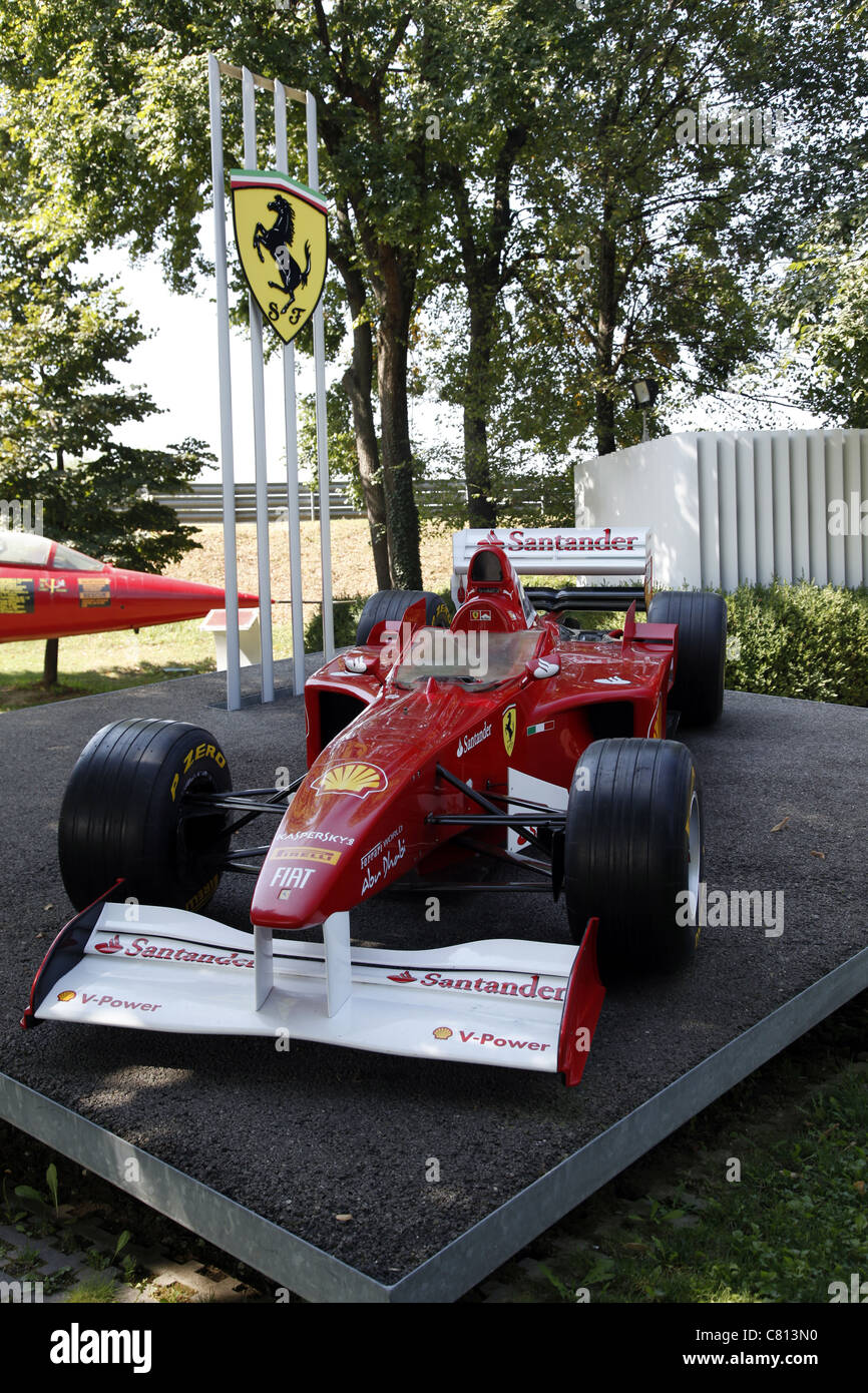 FERRARI Formel 1 Auto FIORANO MARANELLO Italien 9. September 2011 Stockfoto