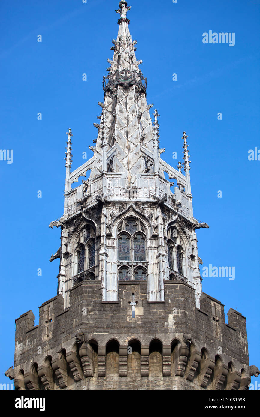Spire Detail Cardiff Castle Stockfoto