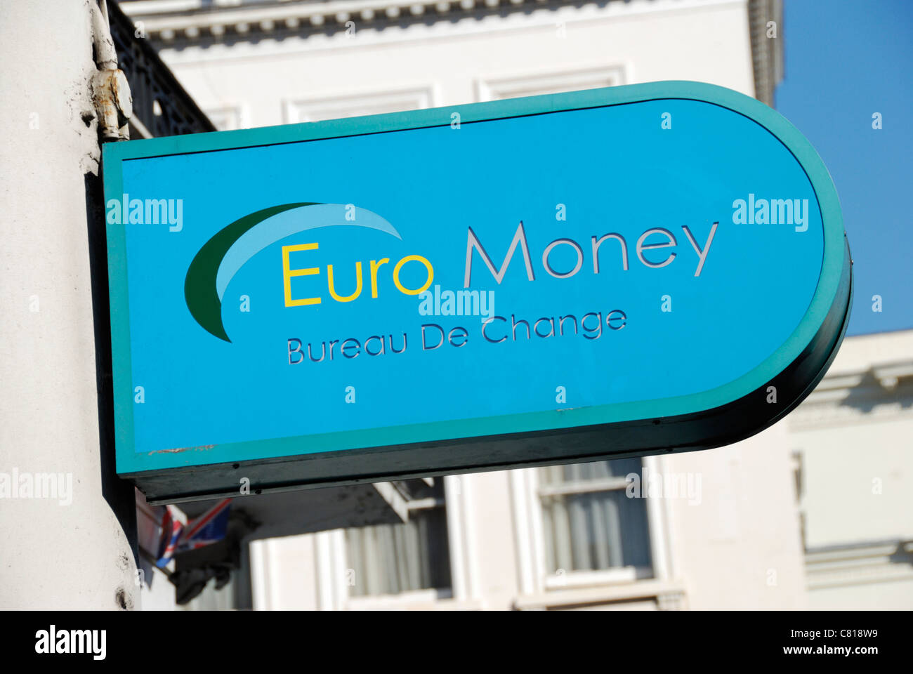 Euro-Geld-Zeichen Stockfoto