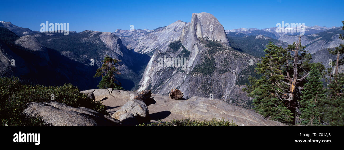 Half Dome, Yosemite-Nationalpark, USA Stockfoto