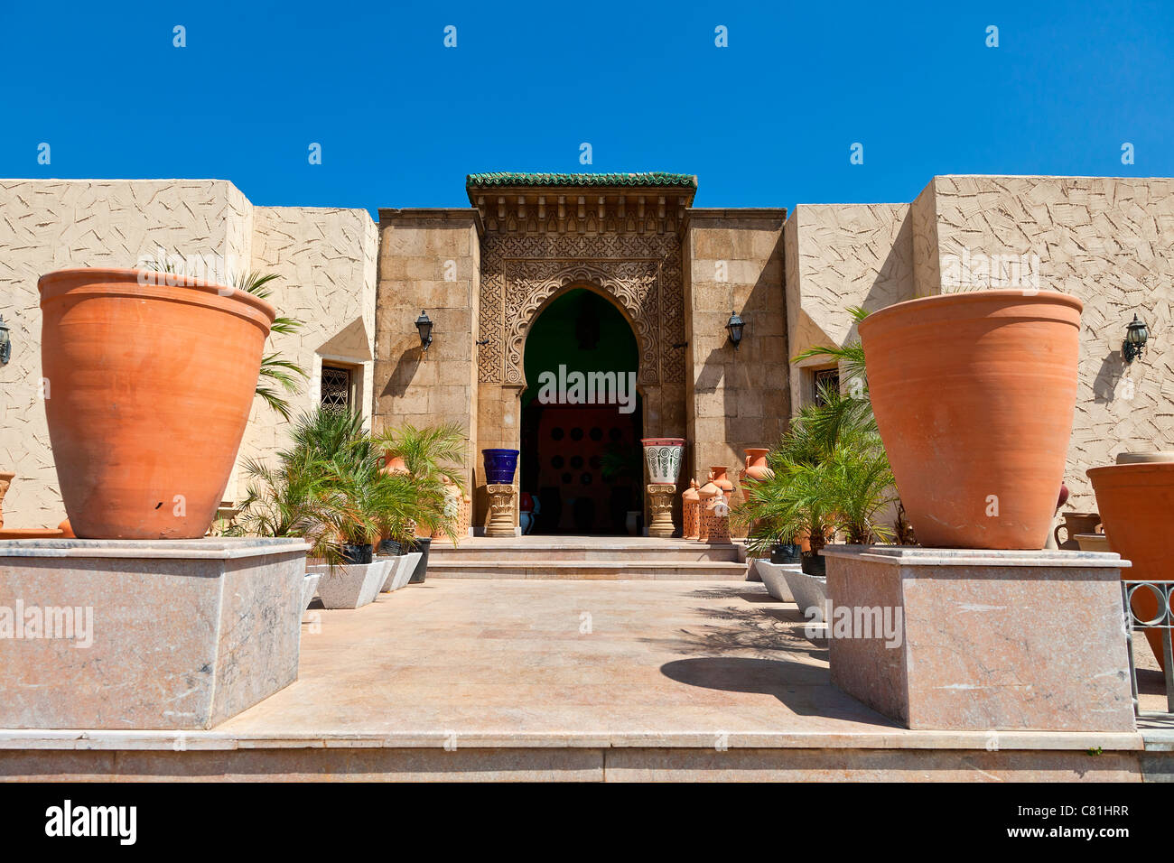 Marokko, Rabat, The Potters Village (le Village des Potiers) Stockfoto