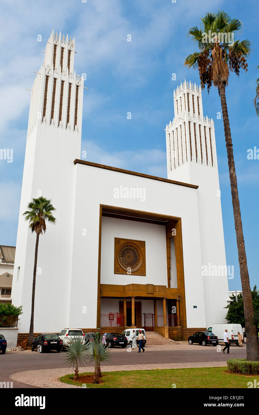 Rabat, Kathedrale Saint-Pierre Stockfoto