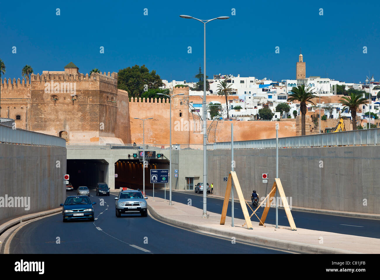 Marokko, Rabat, Tunnel des Oudaias Stockfoto