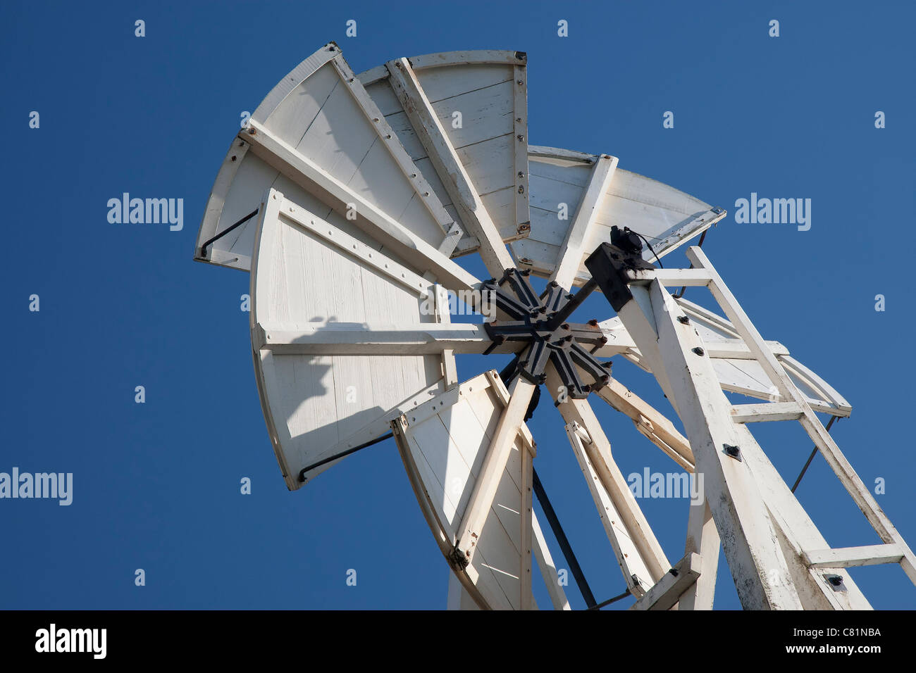 Windmühle Vane aus Heage Windmühle, Heage, Derbyshire, England, UK Stockfoto