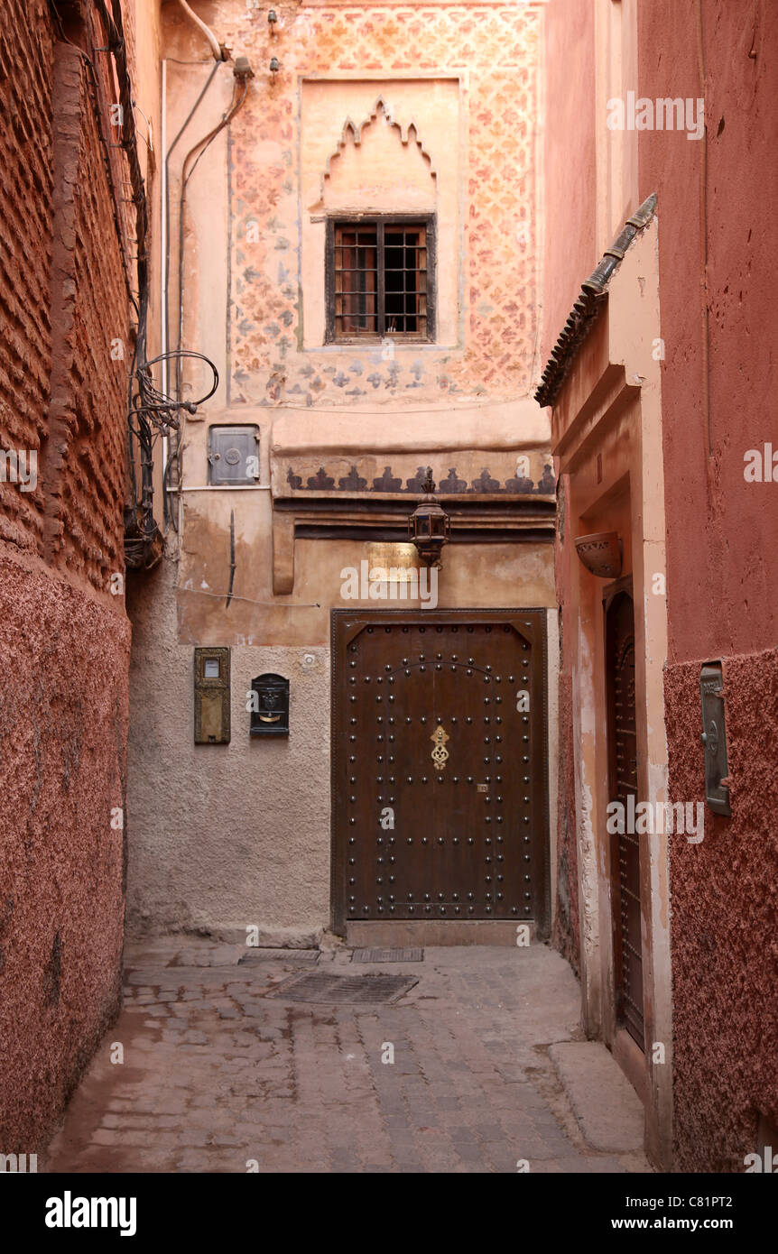 Marrakesch Medina Stockfoto