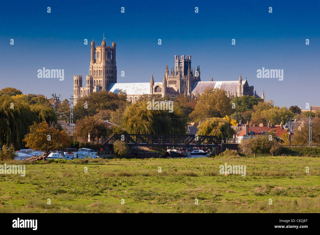 Kathedrale von Ely, Cambridgeshire, Großbritannien Stockfoto
