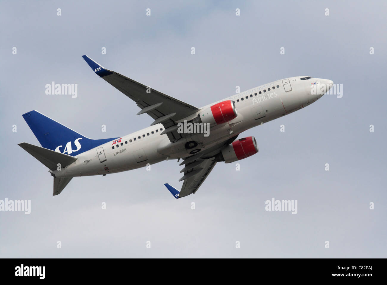 SAS Scandinavian Airlines Boeing 737-700 Stockfoto