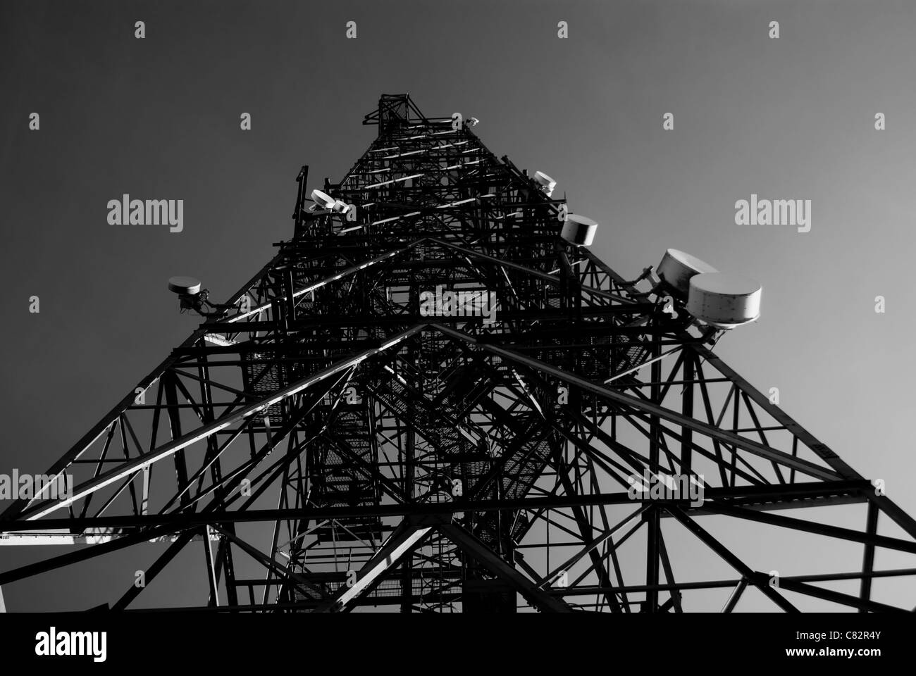 Fernmeldeturm Stockfoto
