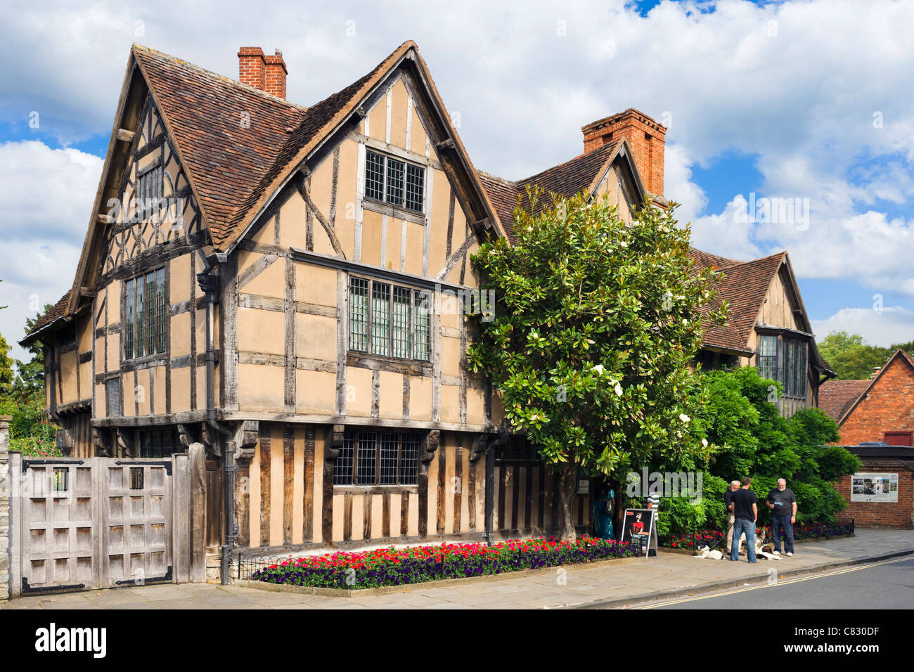 Halls Croft (Haus von Shakespeares Tochter Susanna Hall), Stratford Warwickshire, England, UK Stockfoto