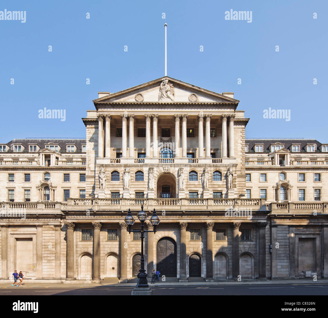 Bank of England, London Stockfoto