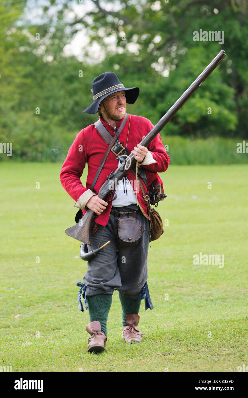English Civil War Reenactment Stockfoto