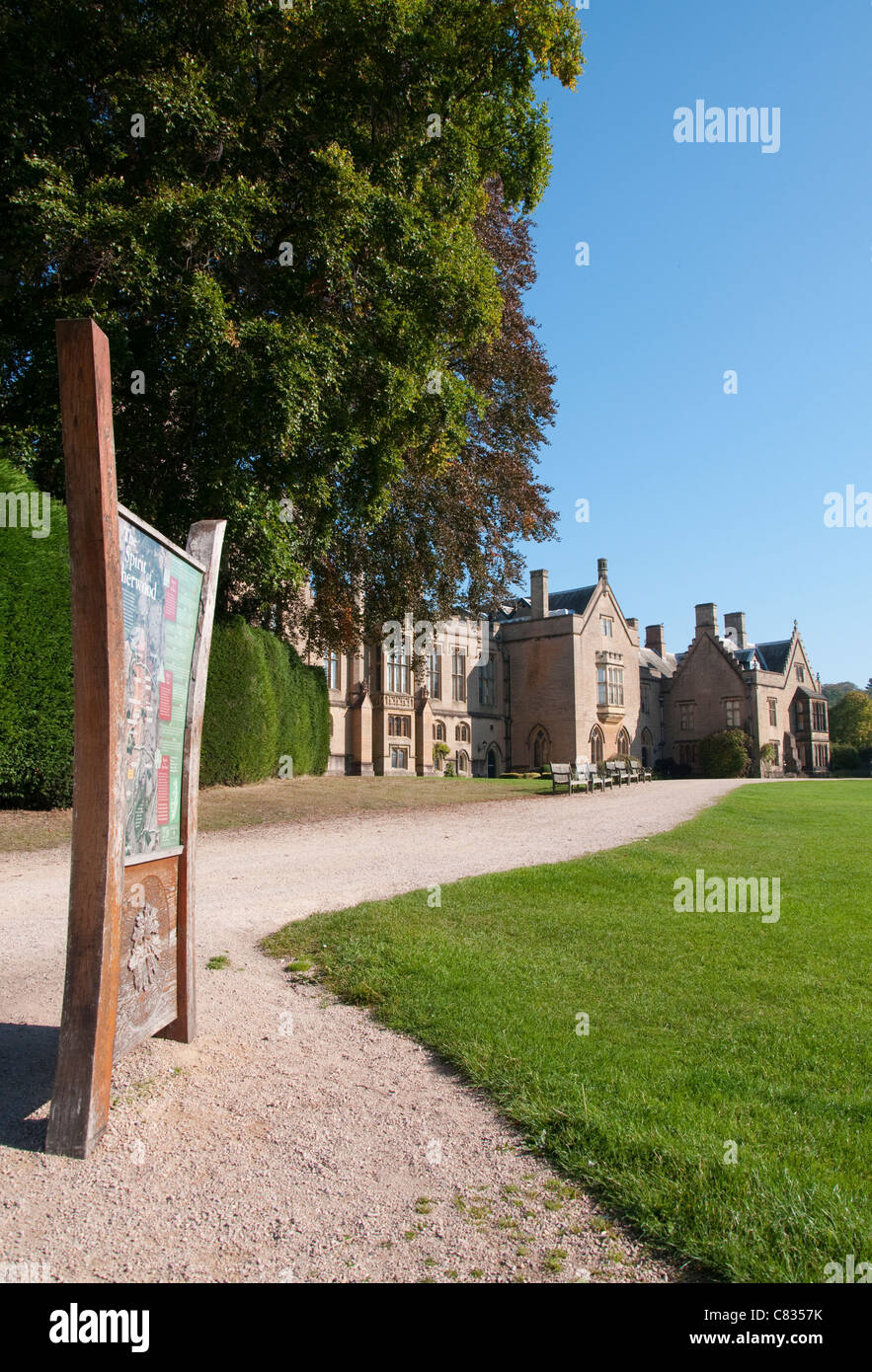 Newstead Abbey, Nottinghamshire, England UK Stockfoto