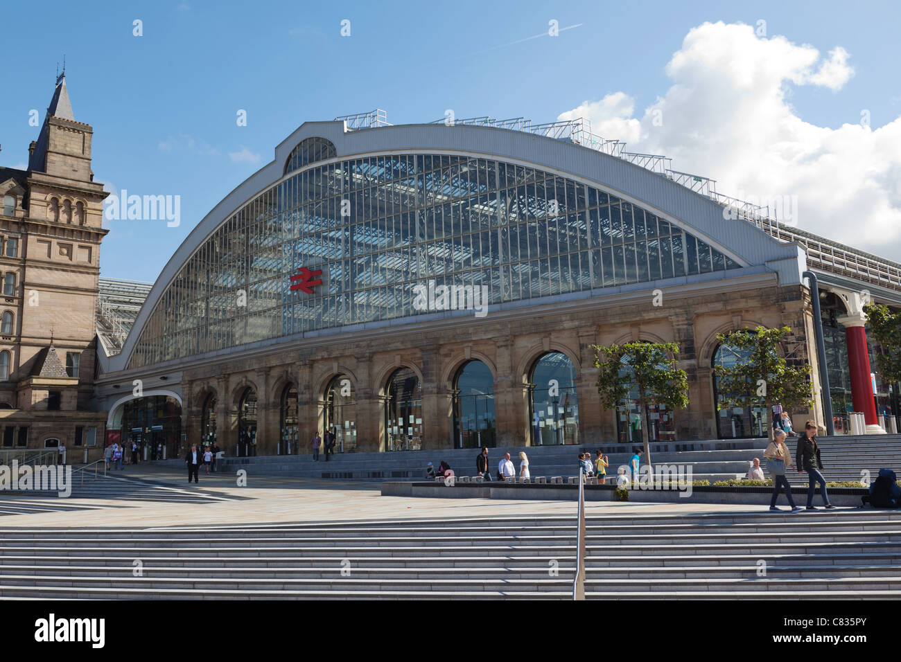 Lime Street Bahnhof, Liverpool, UK Stockfoto