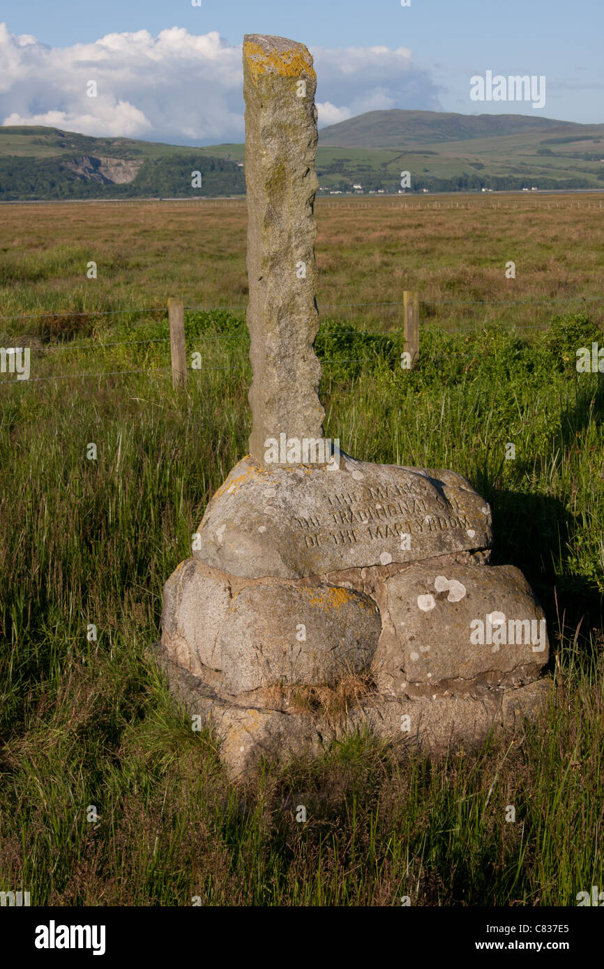 Märtyrer Pfahl Denkmal Stockfoto