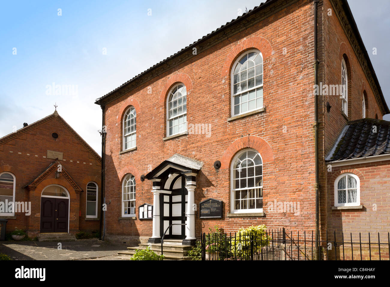 1794 Methodist Kapelle, kleine Walsingham, Norfolk, Großbritannien. Stockfoto