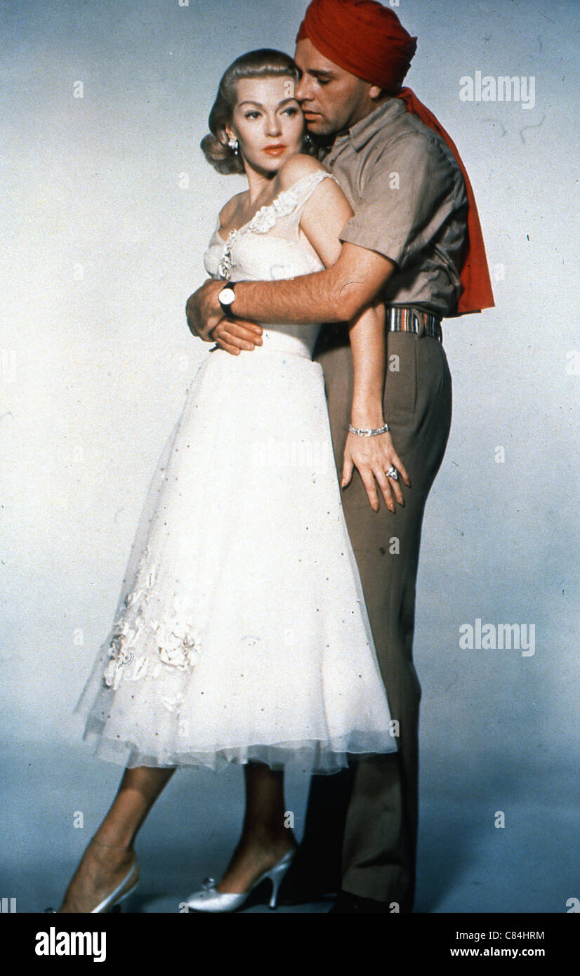 LANA TURNER RICHARD BURTON JEAN NEGULESCO (DIR) Stockfoto