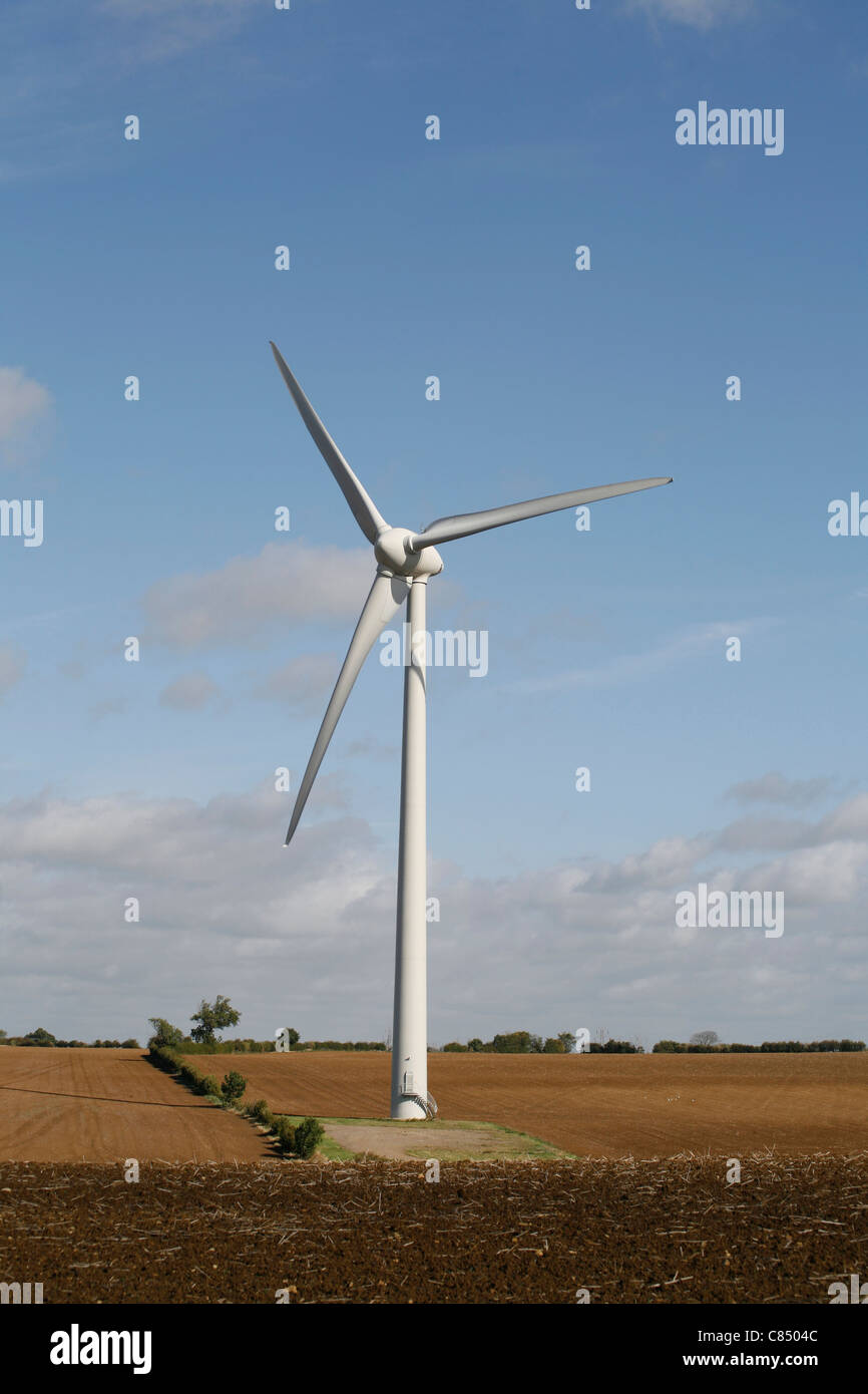 Windkraftanlagen Stockfoto
