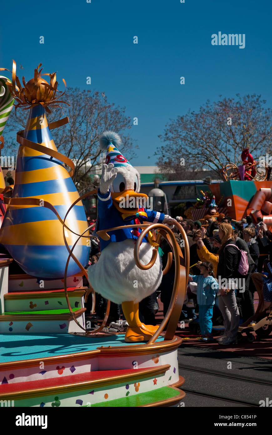 Parade im Magic Kingdom Stockfoto