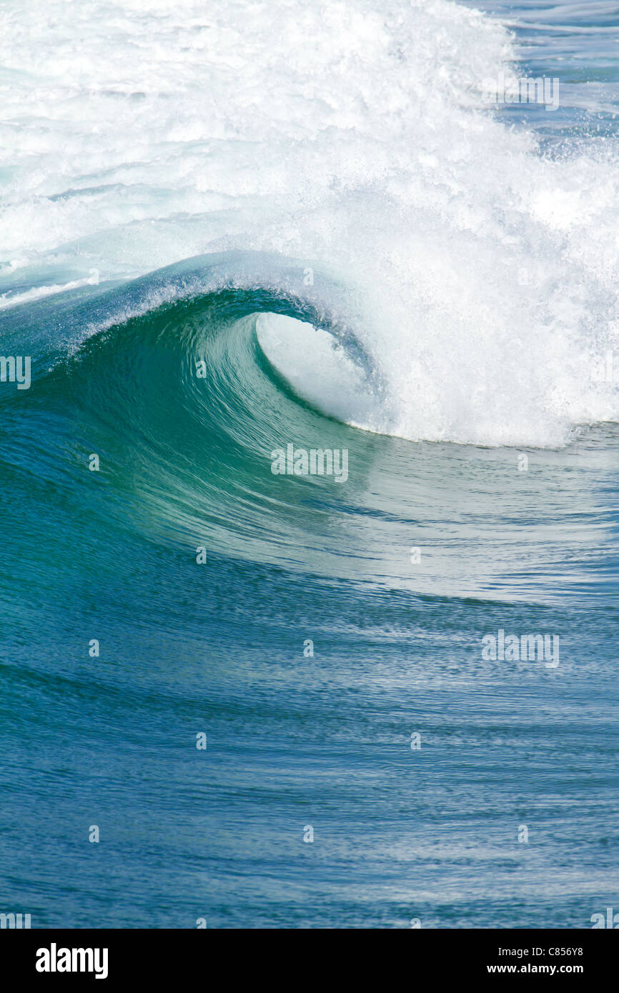 Brechende Welle an der Gold Coast in Australien Stockfoto