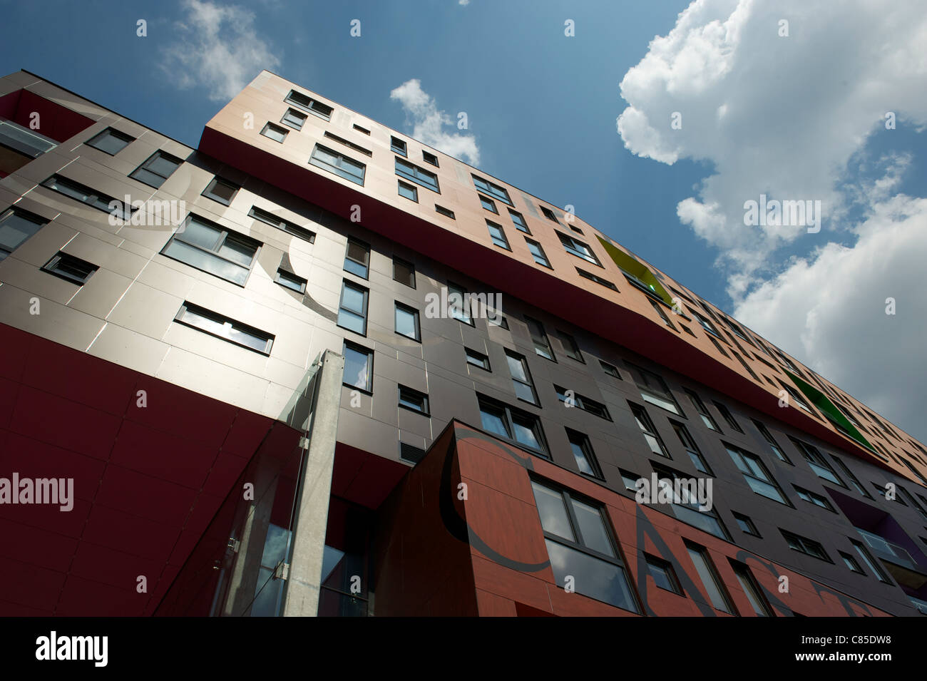 CHIPS-GEBÄUDE, NEUE ISLINGTON, MANCHESTER Stockfoto