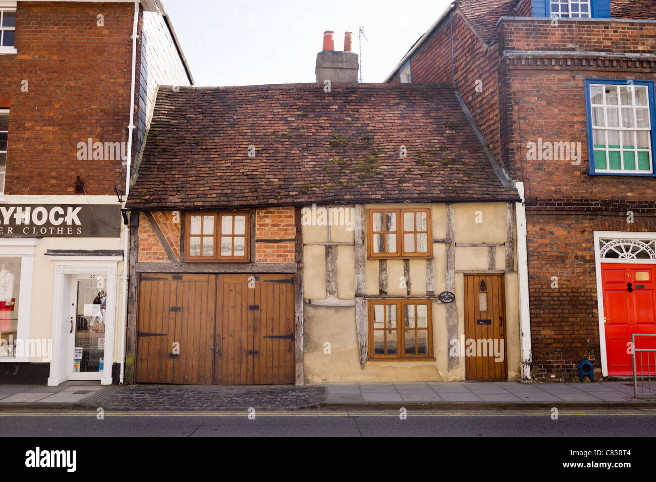 Salisbury Wiltshire gerahmte Holzhaus Stockfoto