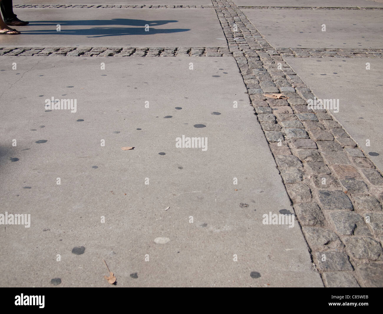 Schatten, Barcelona Stockfoto