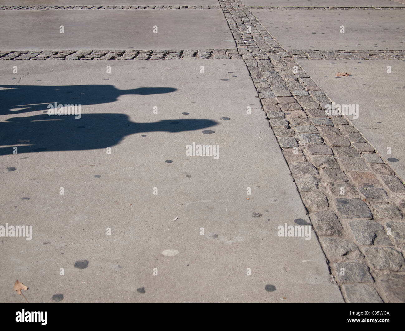 Schatten, Barcelona Stockfoto