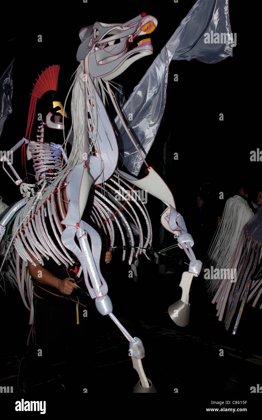 Skeleton Ghost Rider Horse Effigy Stockfotos Und Bilder Kaufen Alamy