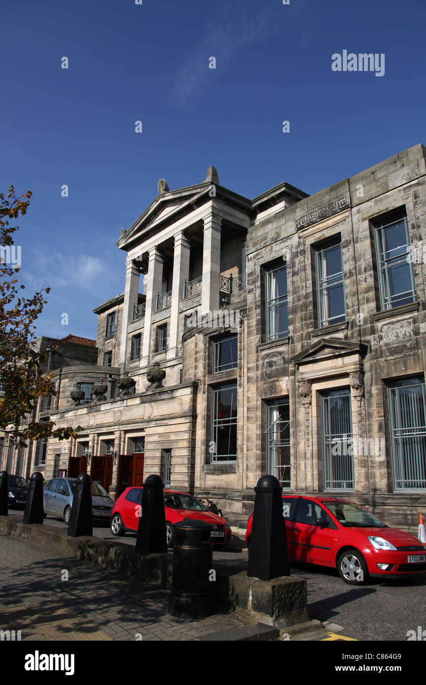 Stadt von Str. Andrews, Schottland. Universität von Str. Andrews Musikzentrum in jüngeren Hall. Stockfoto