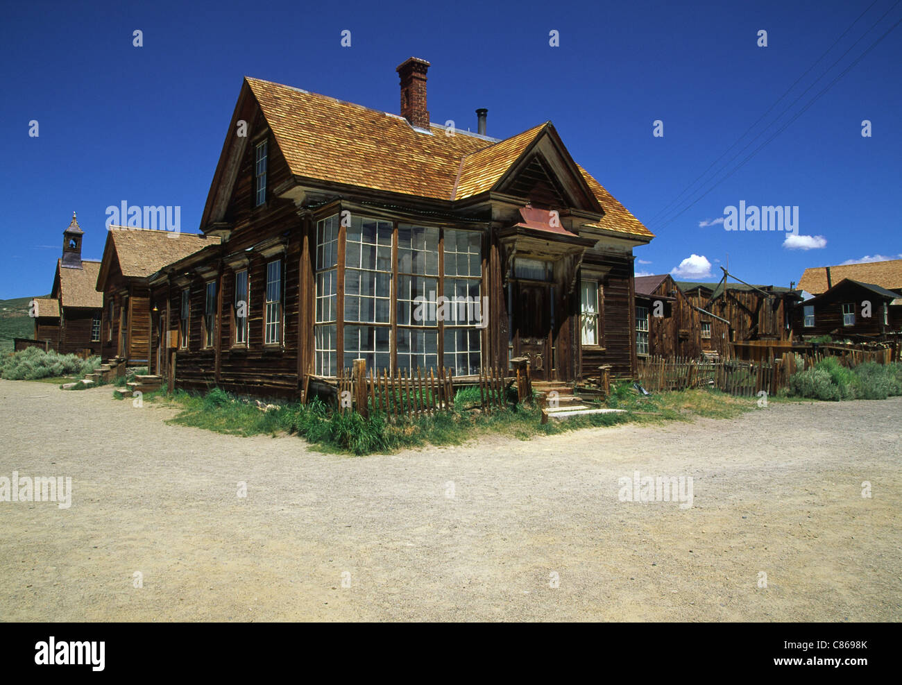 Geisterstadt Bodie, Kalifornien Stockfoto