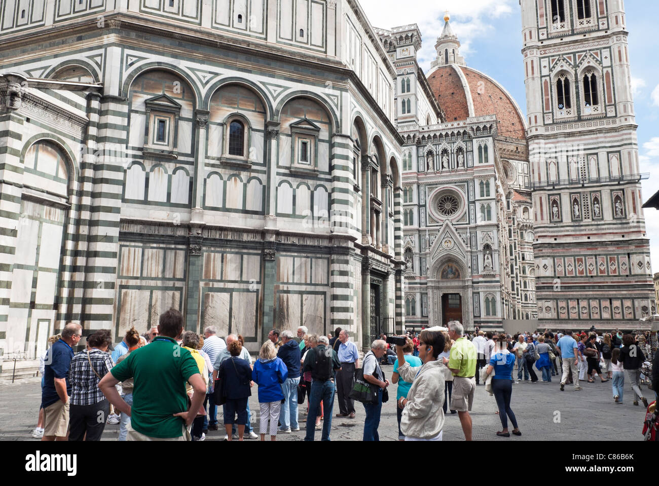 Piazza Duomo, Florenz, Toskana, Italien, UNESCO-Weltkulturerbe Stockfoto