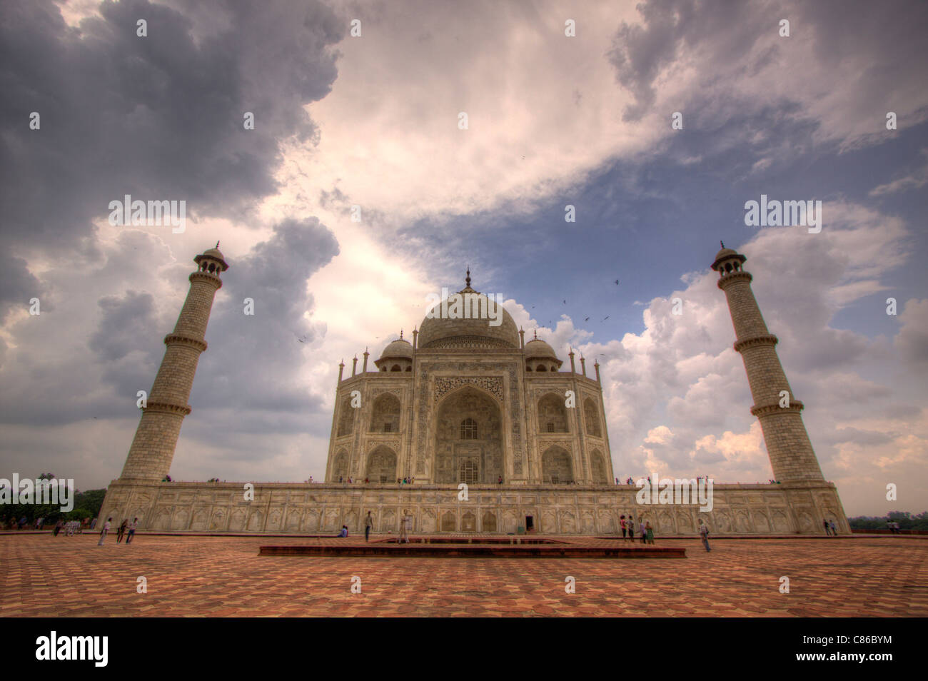 Das Taj Mahal, Agra, Indien Stockfoto