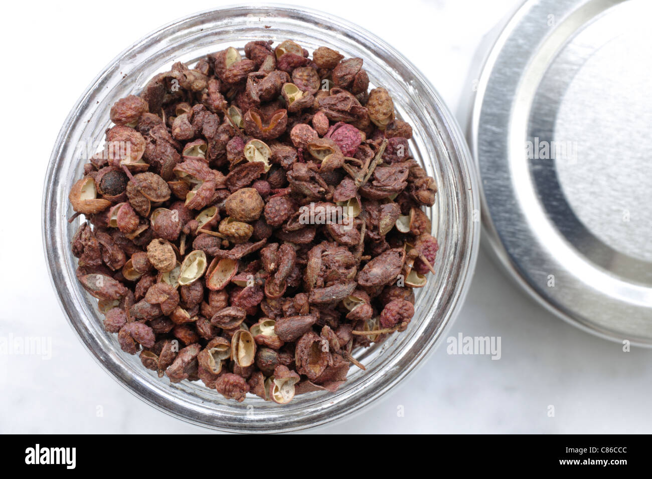 Sichuan-Pfeffer Stockfoto