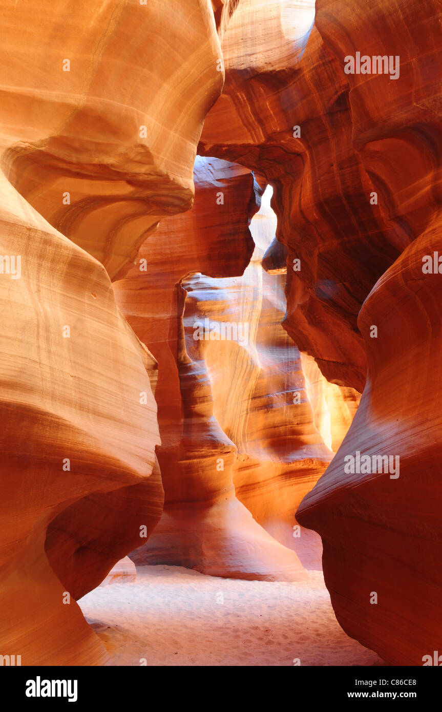 Bunte Antelope Canyon, Arizona Stockfoto