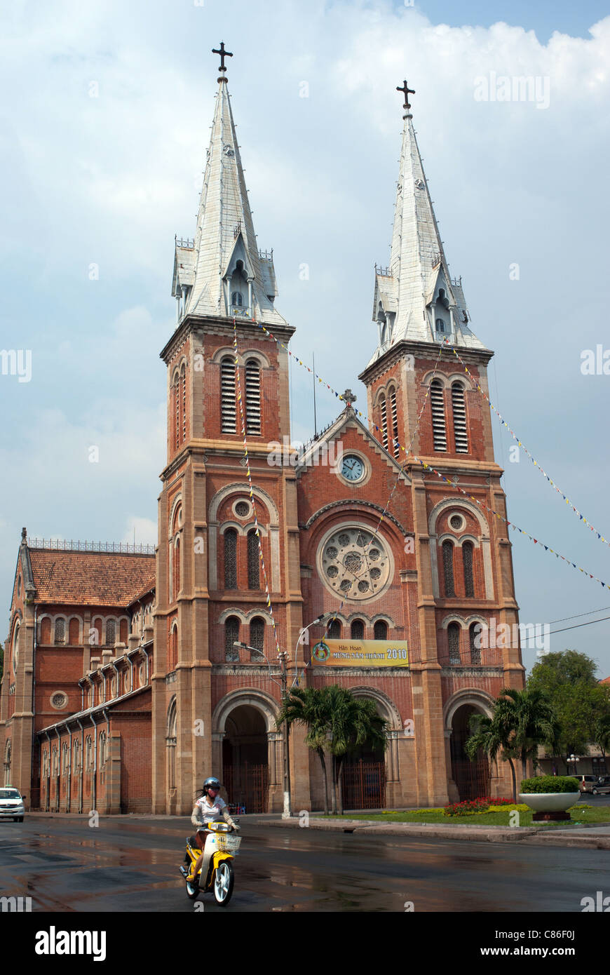 Kathedrale Notre-Dame in Saigon, Vietnam, Asien Stockfoto