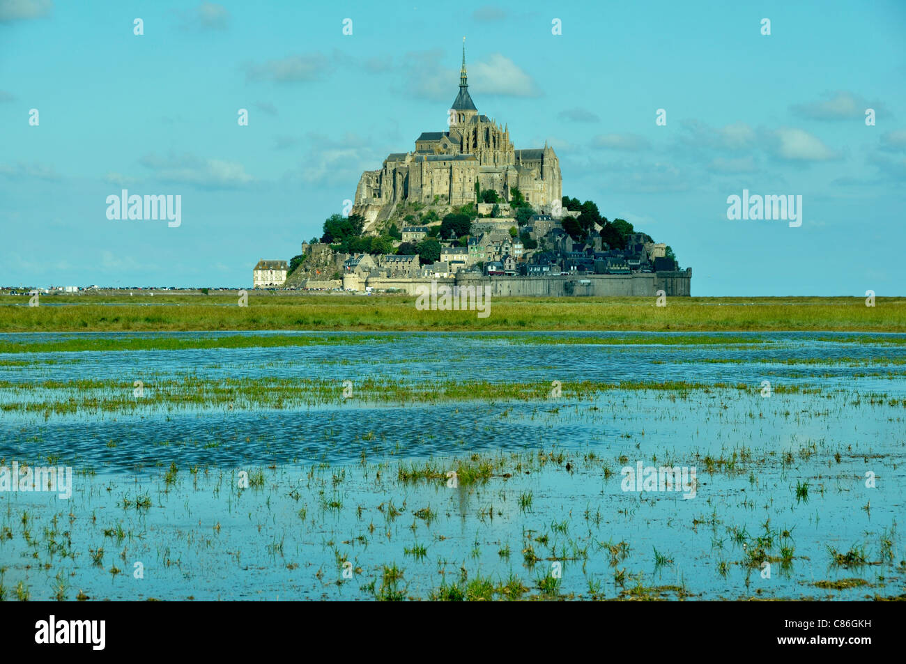 Baie de mont saint michel Fotos und Bildmaterial in hoher Auflösung