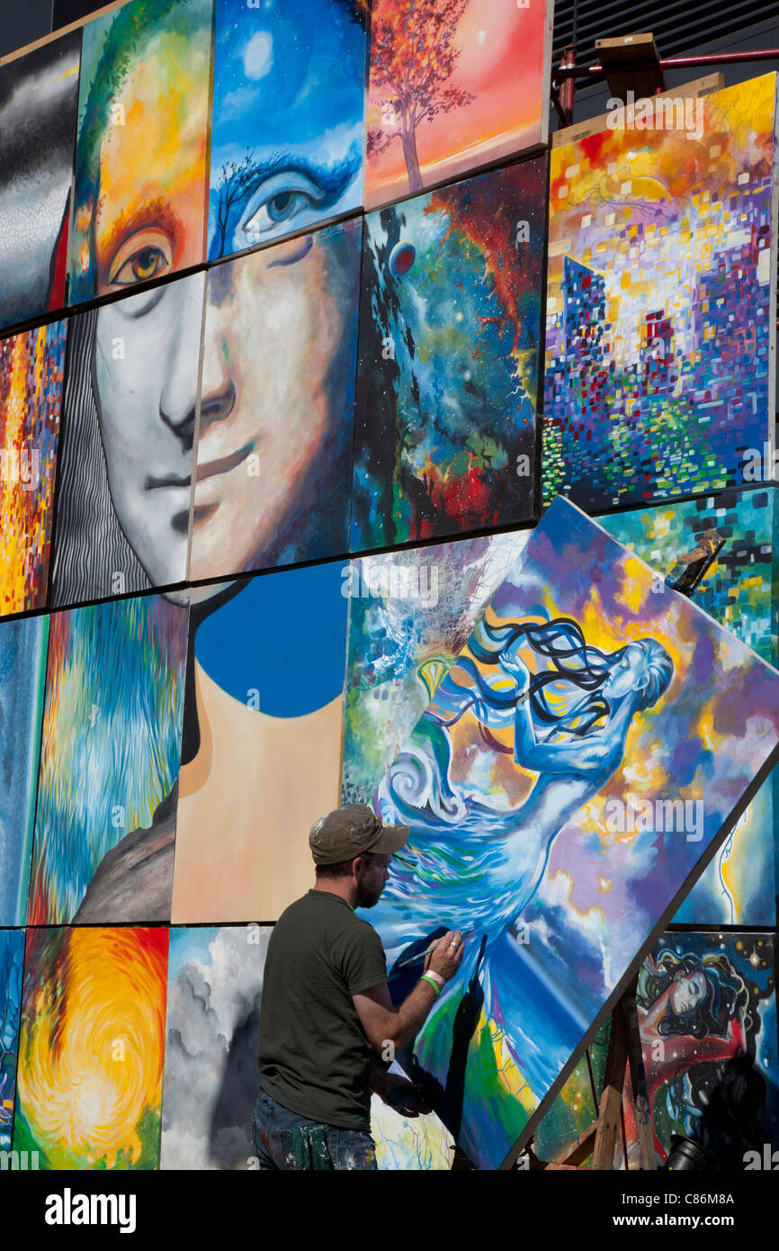 ArtPrize, einen jährlichen Kunstwettbewerb in Grand Rapids, Michigan Stockfoto