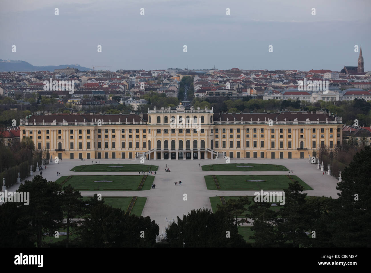 Schloss Schönbrunn, Wien, Österreich Stockfoto